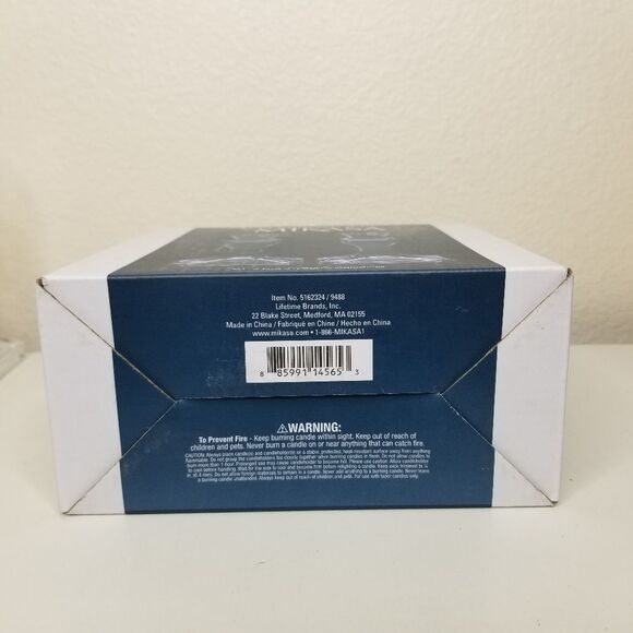 Celebrations by Mikasa Set of 2 Crystal Candlesticks Holders 6.25" - Picture 8 of 9